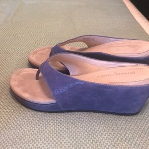 Donald Pliner suede sandals